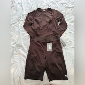 Balenciaga Dark Brown Activewear